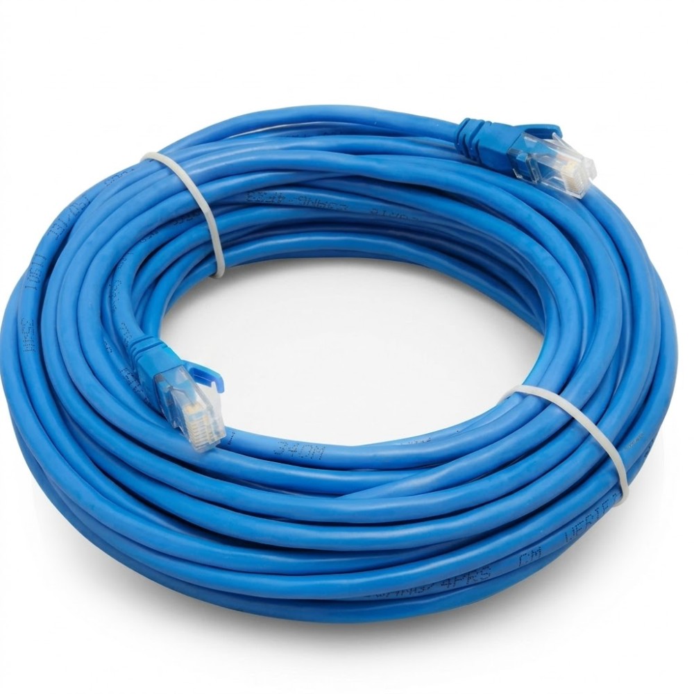 Cable de Red Trove UTP RJ45 CAT6E 10 Metros - Blue