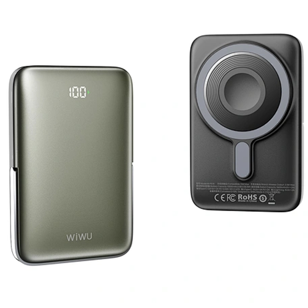 Cargador Maganetico WIWU 3EN1 Wireless WI-P018 - Black