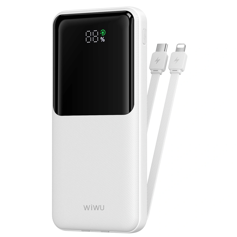 Cargador Portatil Wiwu P081 Essen 10000MAH  - White