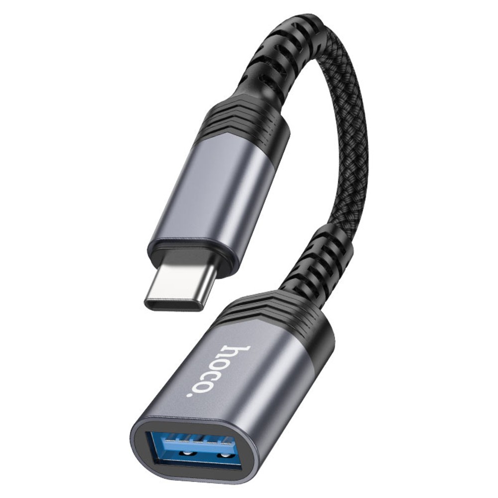 Cable Hoco Ua24 USB-A a USB-C - Gray