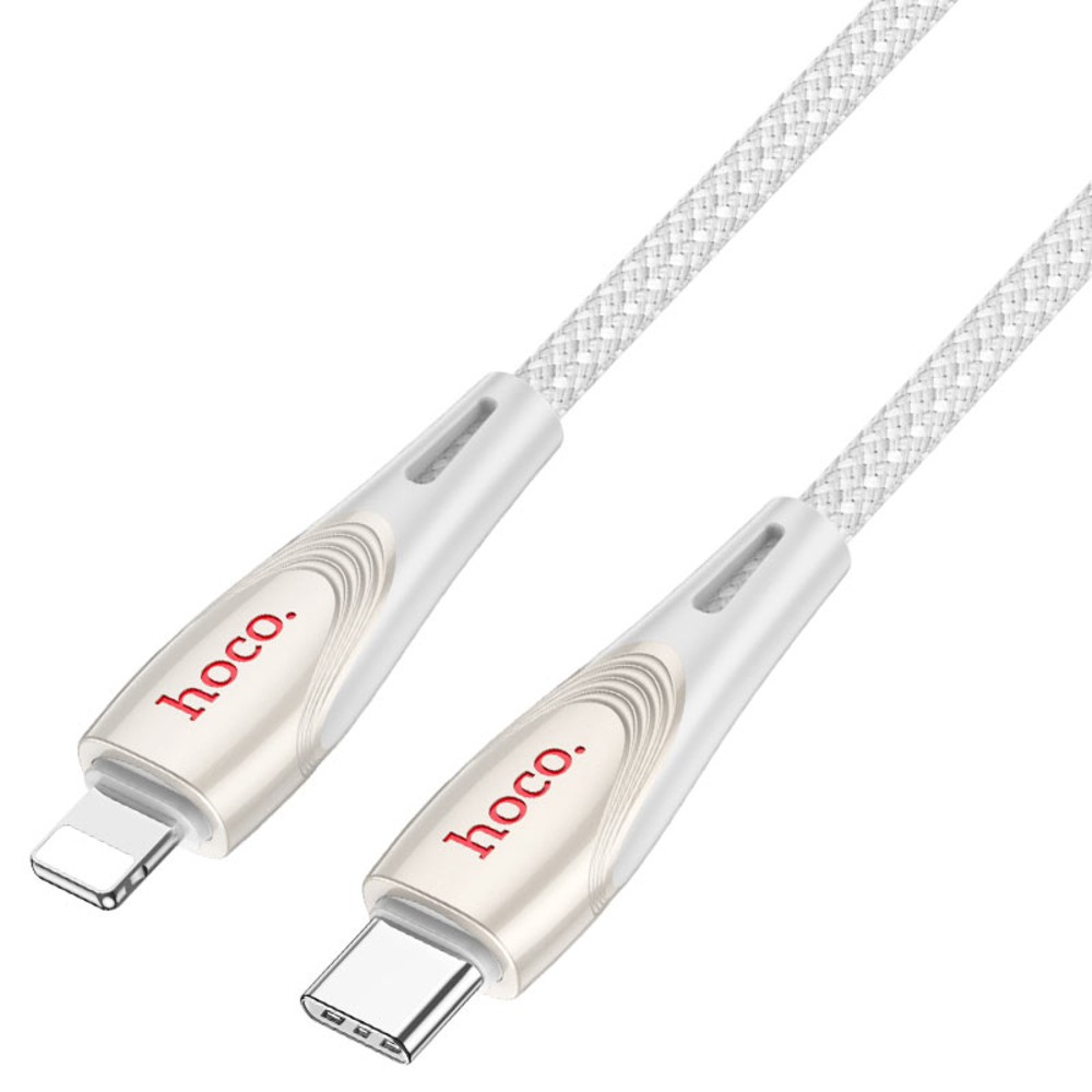 Cable Hoco U133 USB-C a Lightning 27W - Gray