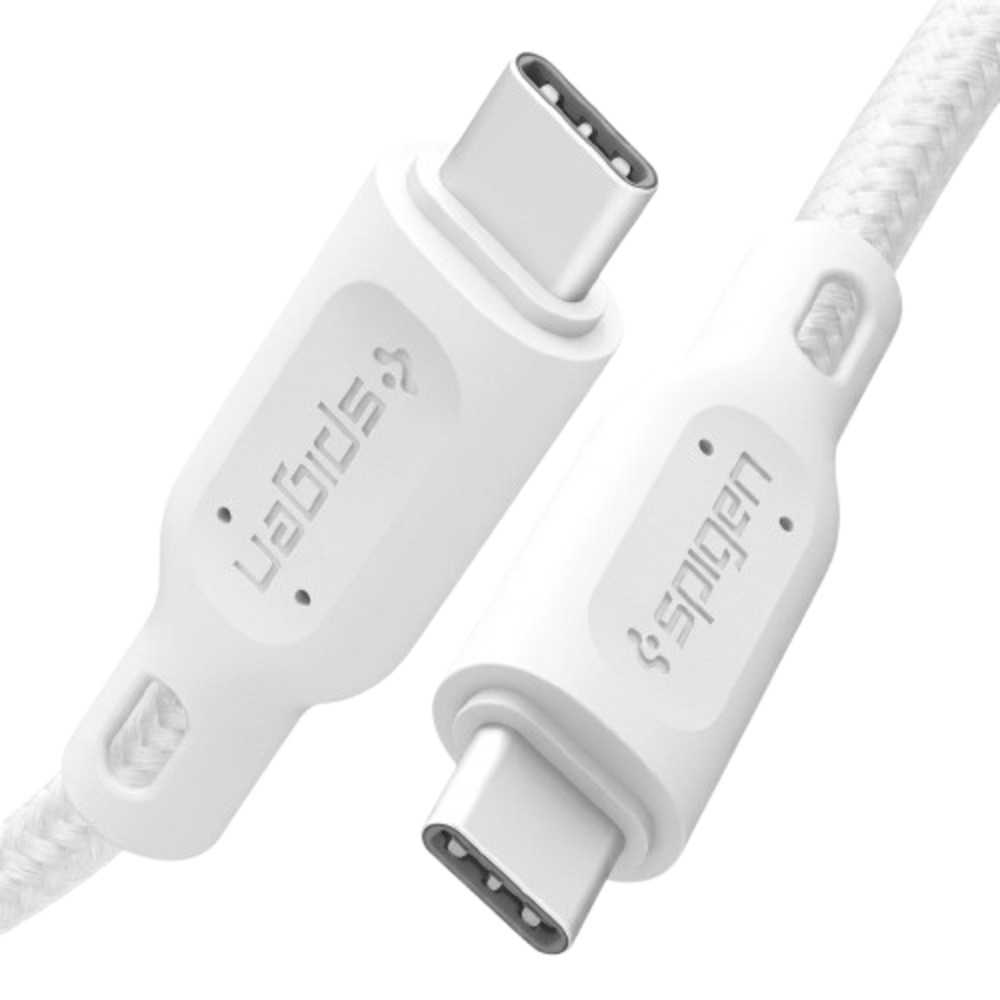 Cable Spigen Durasync USB-C A USB-C 1.5M White ACA05122 2Pack