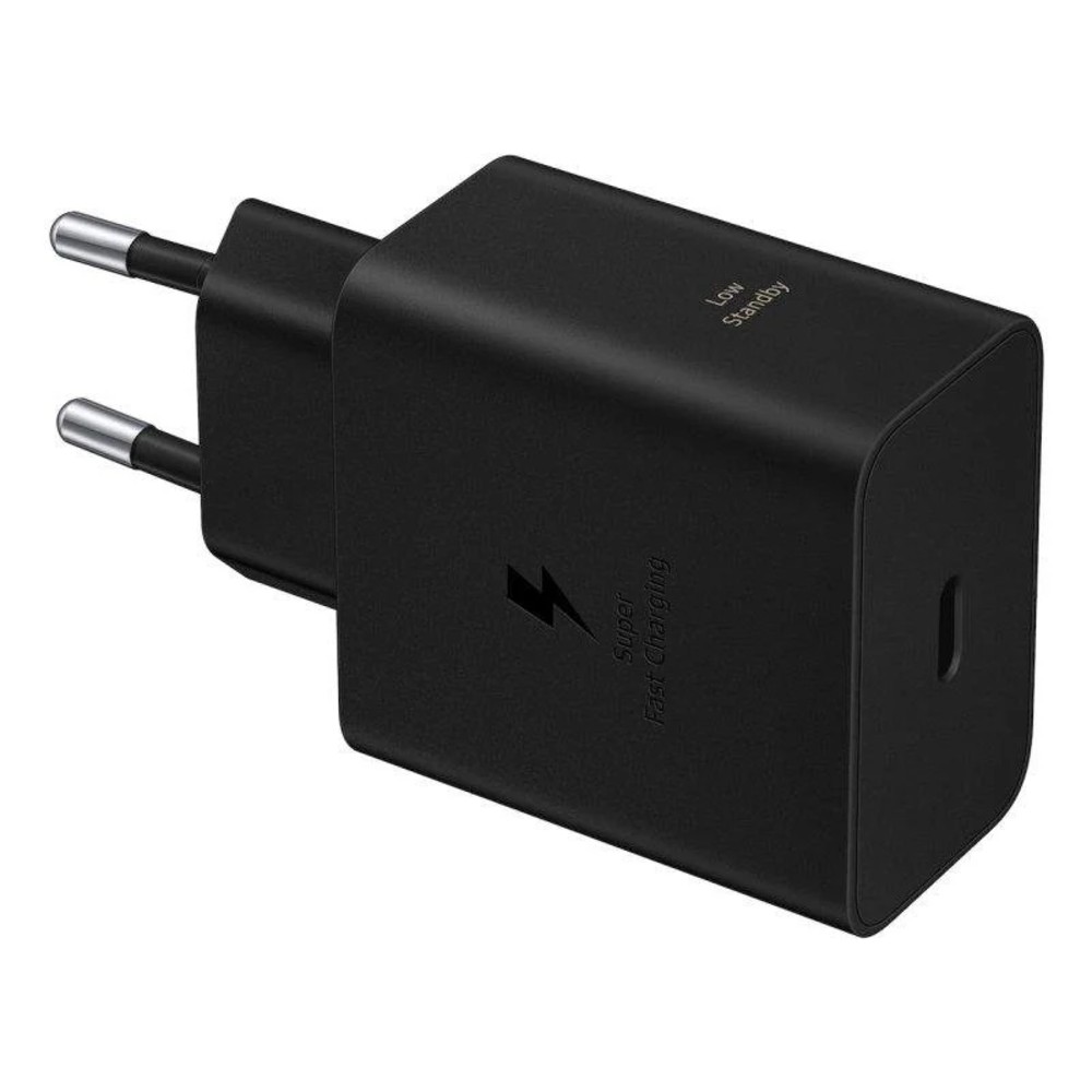Cargador Samsung Tipo C EP-T6010BK 60W Carga Super Rapida - Black