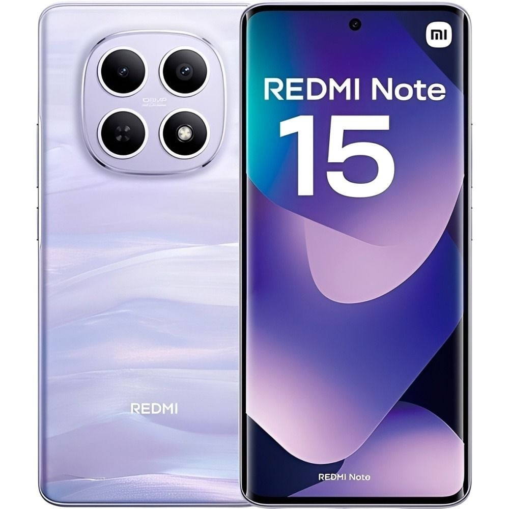 Smartphone Xiaomi Redmi Note 15 DS LTE 6/128GB 6.77" 108+8/20MP 45W - Purple