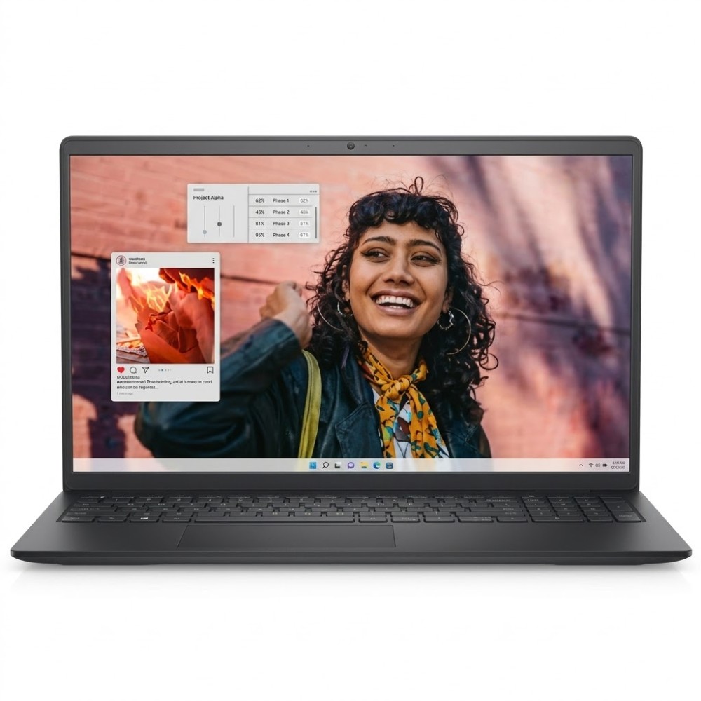Notebook Dell LDC15255-7322BLK-PUS R7-7730U 16/1TB SSD 15.6" W11 Touch - Black