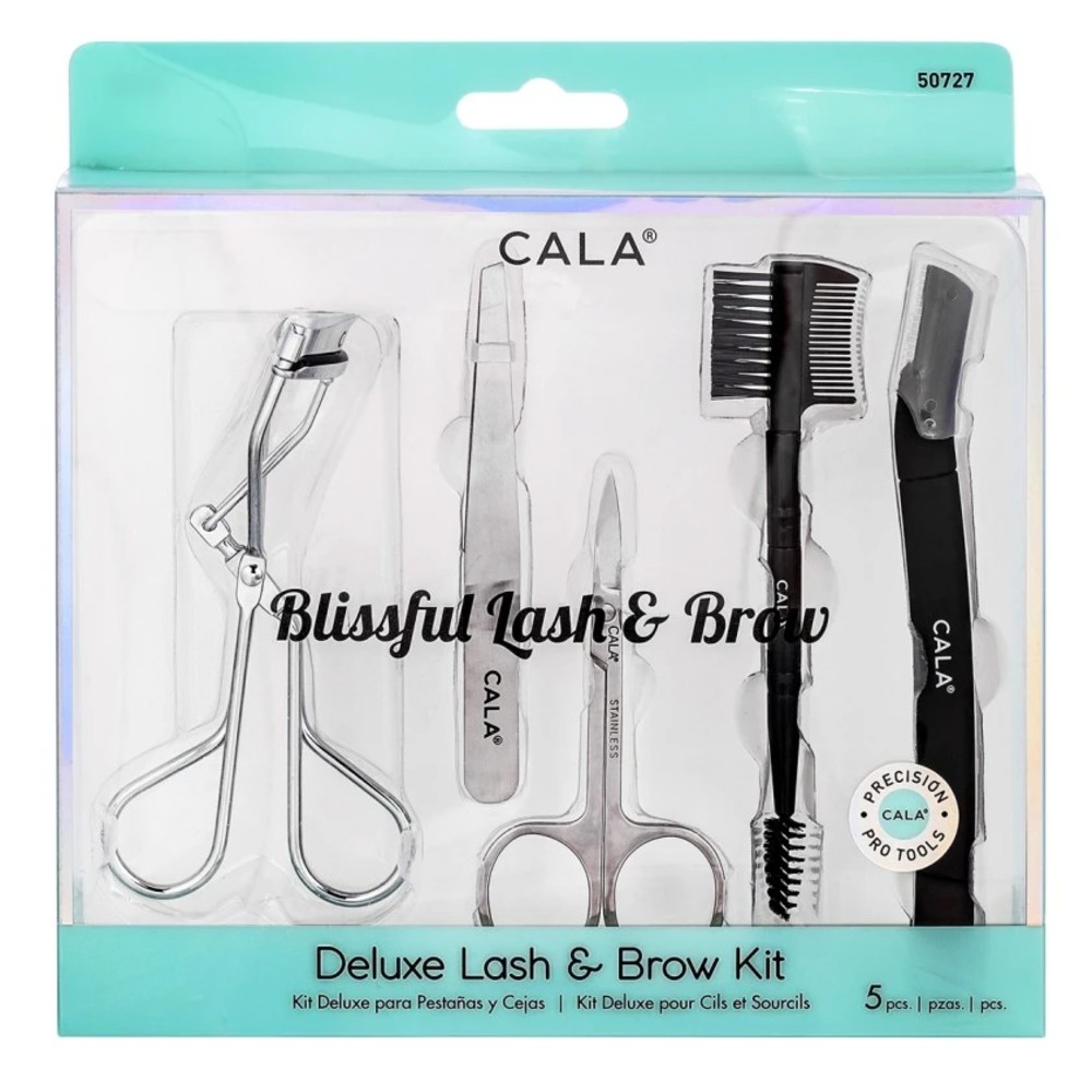 Set De Pestañas Y Cejas Cala Deluxe 5 Piezas