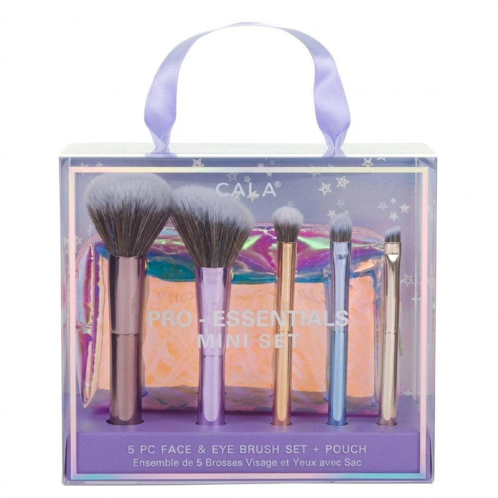 Set De Brocha Cala Pro Essential 5PCS + Neceser