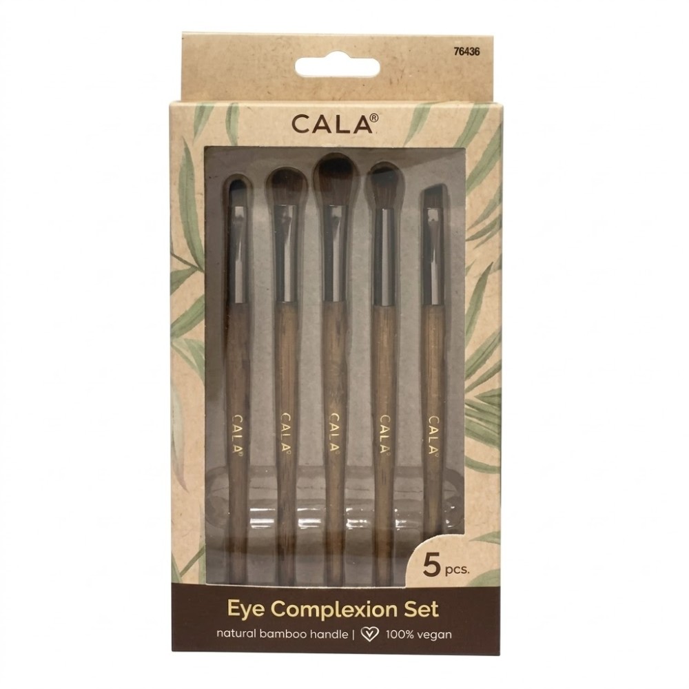Set De Pinceles Cala Dark Bamboo Eye 5PCS