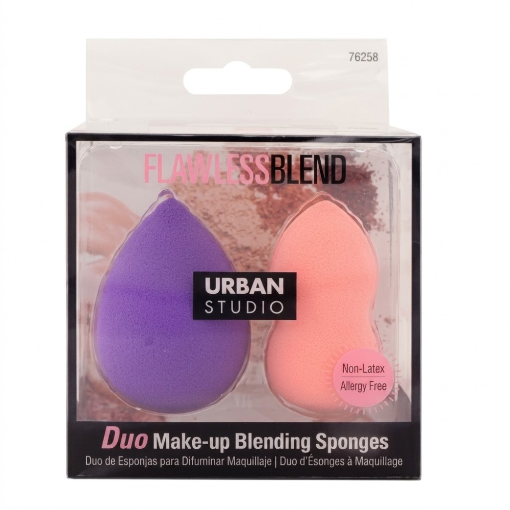 Esponja Cala Urban Studio Blending Purple/Coral 2PCS