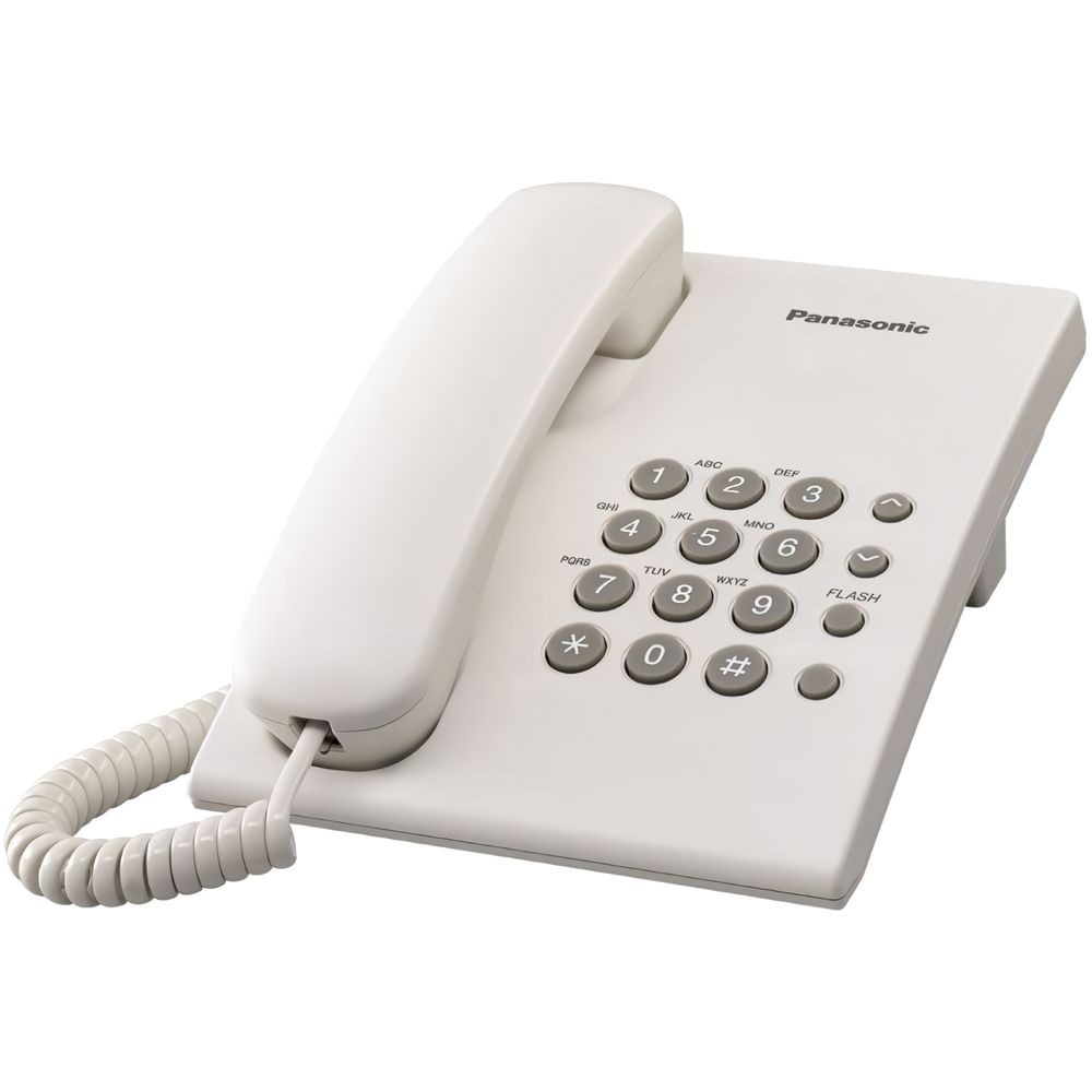 Telefono Panasonic KX-TS500LX  - Blanco