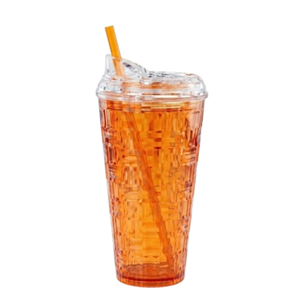 VASO LZ-023-10-3 650ML MZ-376- Naranja