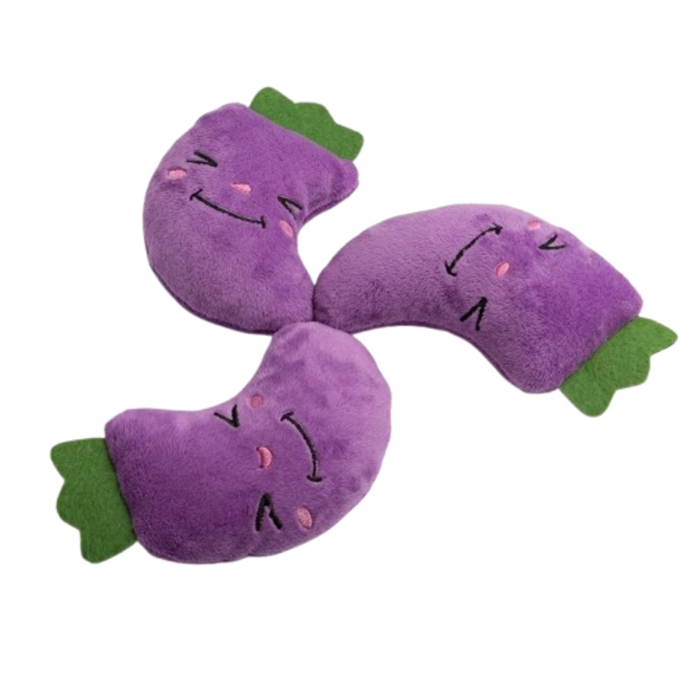 Juguete P/Mascota MZ-421 Berenjena TDS0369 12X7CM