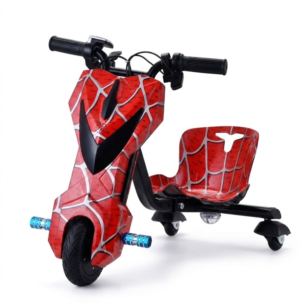 Triciclo Electrico Interbras N30 6.5 120KG 250W - Rojo Araña