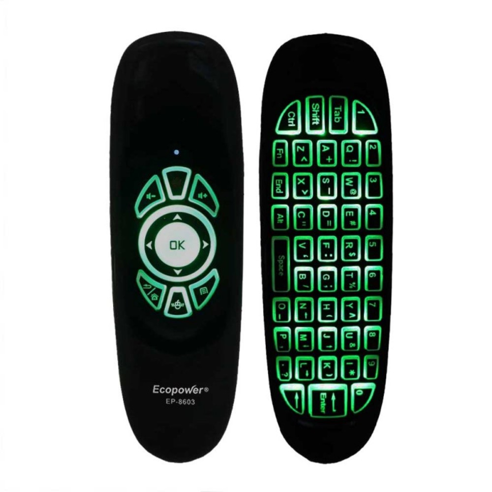Control y Teclado Universal P/Tv Ecopower EP-8603 2.4GHZ