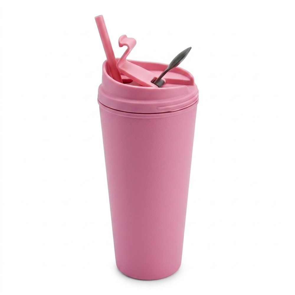 Vaso 6620-9 MZ-378 650mL - Rosa