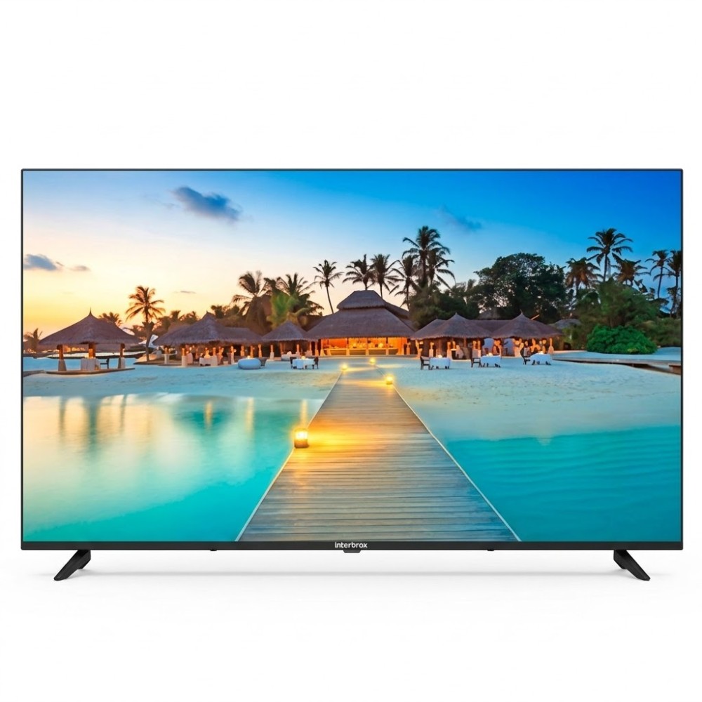 TV Smart LED 55" Interbras 5500TVNC 4K/HDMI/USB/Buetooth/Android 2026