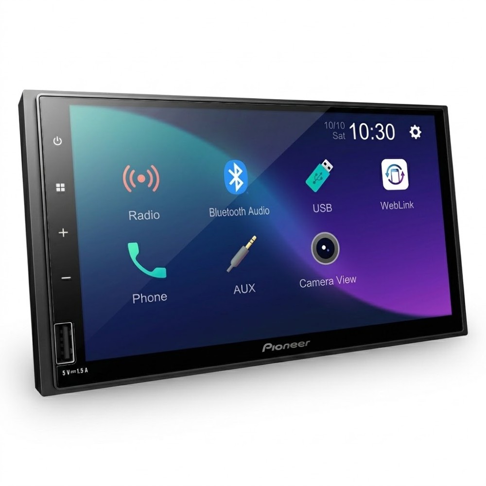 Toca Dvd Pioneer DMH-A375BT 7" USB/AND/IPH