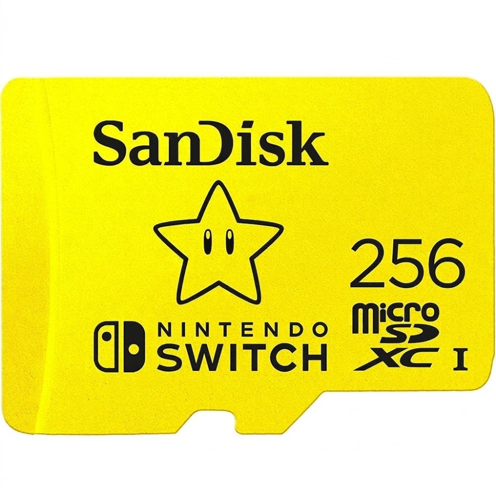 Memoria Micro SD Sandisk Para Nintendo Switch 2 256GB