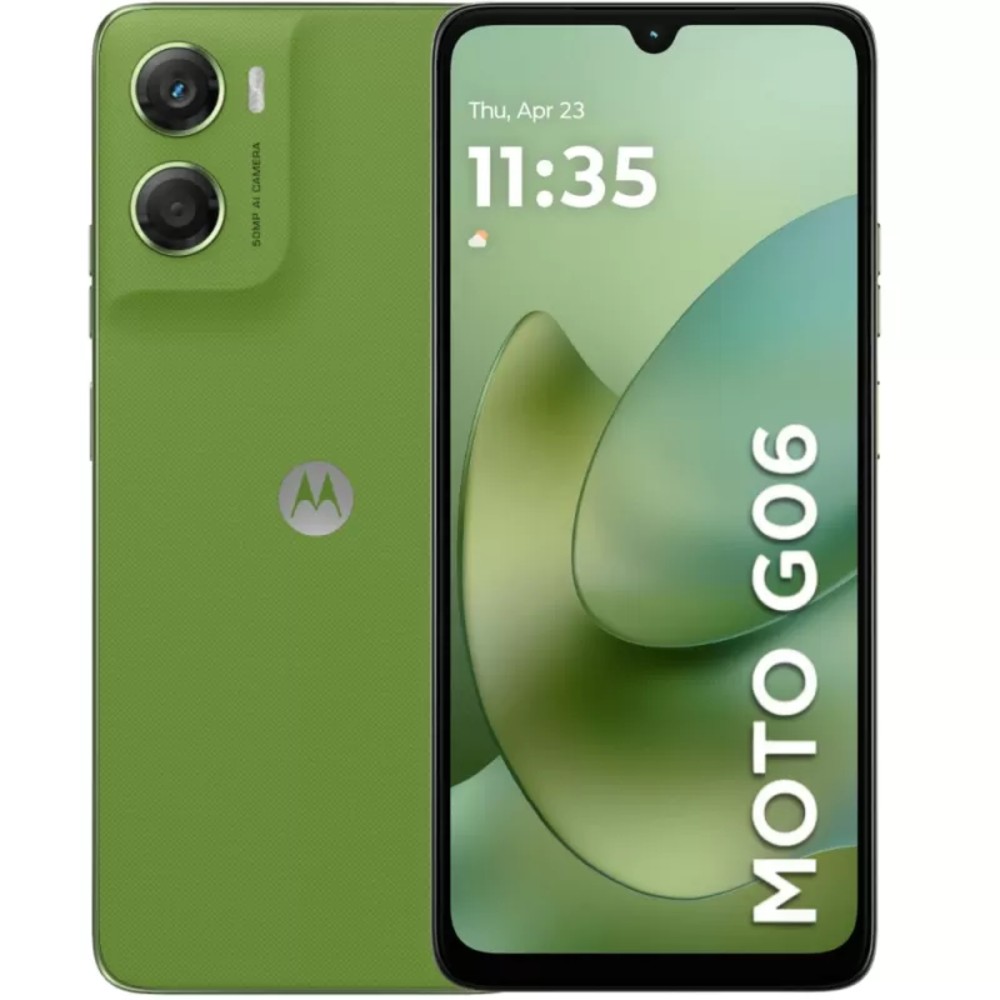 Smartphone Motorola G06 Power XT2535-12 DS 4/256GB 6.88" 50/8MP - Panthone  Tendril Green (US)