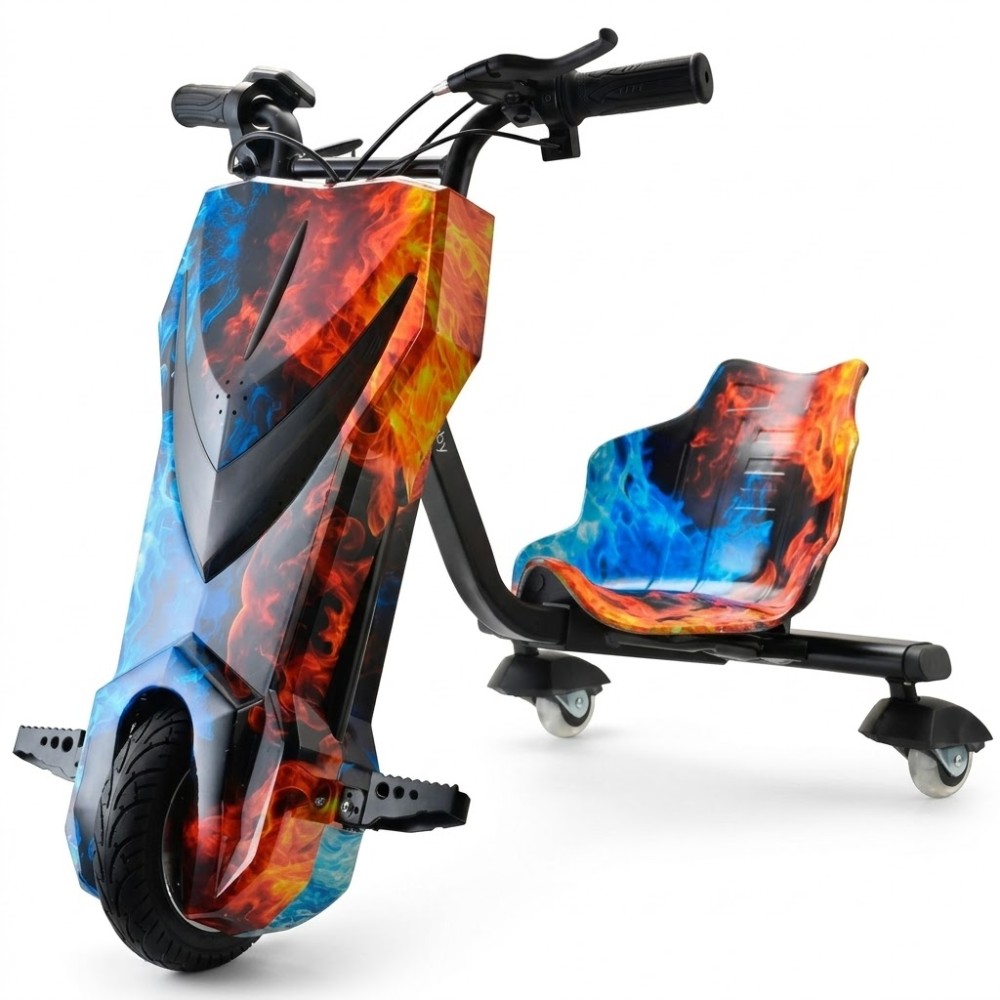 Triciclo Electrico Interbras N14 8.0 120KG 250W - Azul Fuego