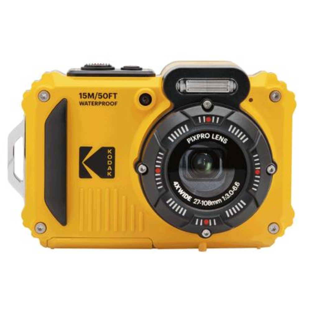 Camara Kodal Digital Pixpro Wpz2 16MP Yellow (OG6)+2 Baterias/Memorasd