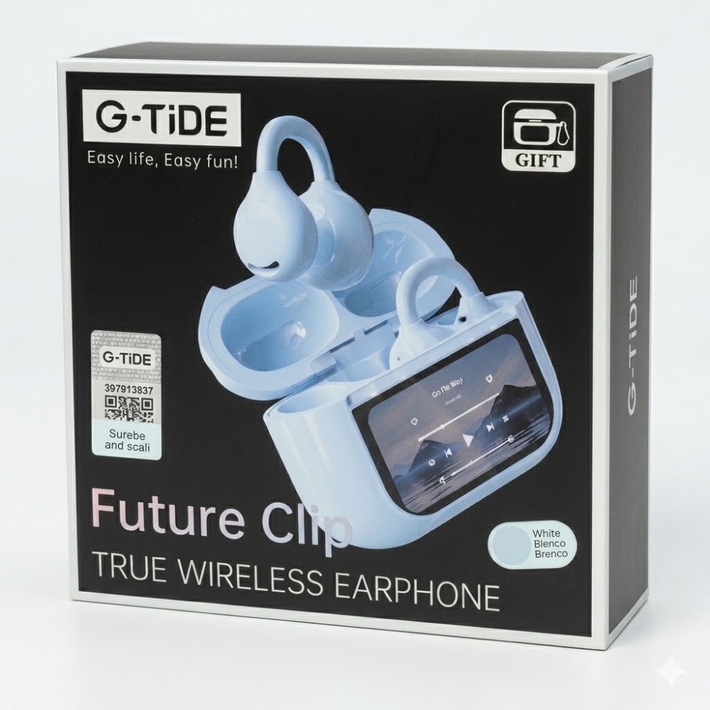 Auricular G-Tide Future Clip Earphone - White