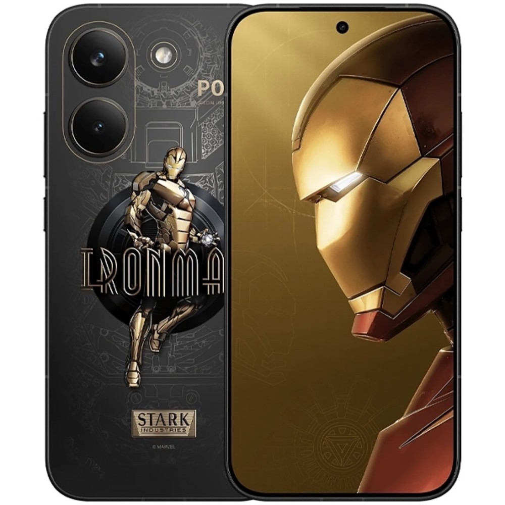 Smartphone Xiaomi Poco X8 Pro SLIM 5G DS 12/512GB  6.59" 50+8/20MP - Gold Iron Man