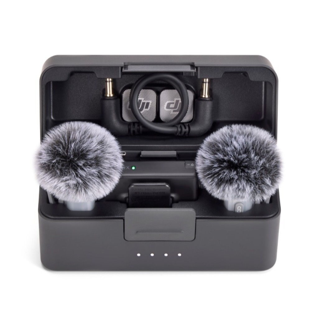 Microfono DJI Mini 2  (2 TX+1 RX+Charging Case )