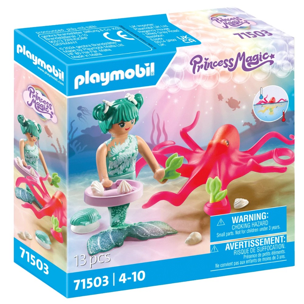 Juguete Playmobil Mermaid W/Colour - Changing Octopus