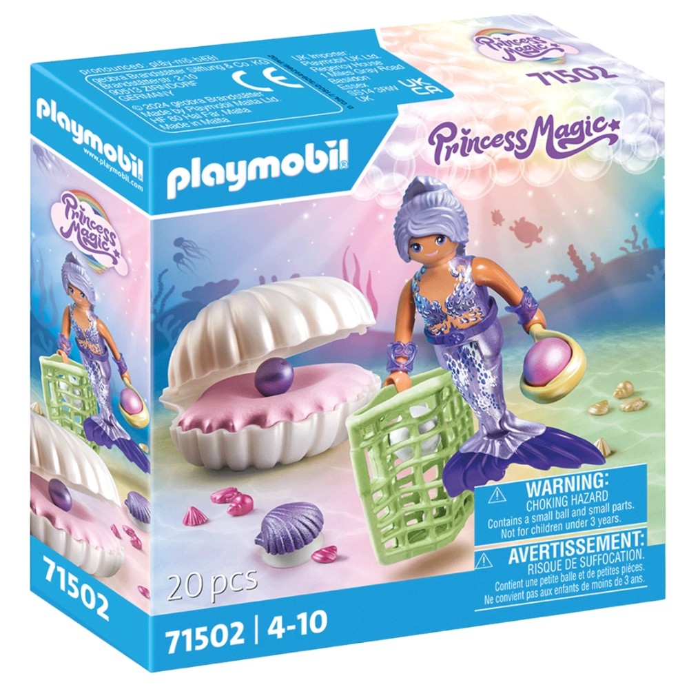 Juguete Playmobil Mermaid W/Pearl Seashell