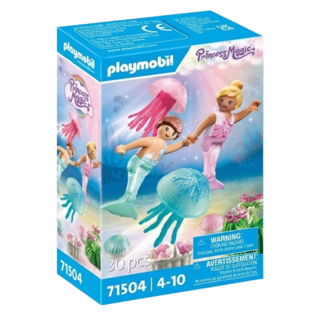 Juguete Playmobil Mermaid Kids W/Jellyfish