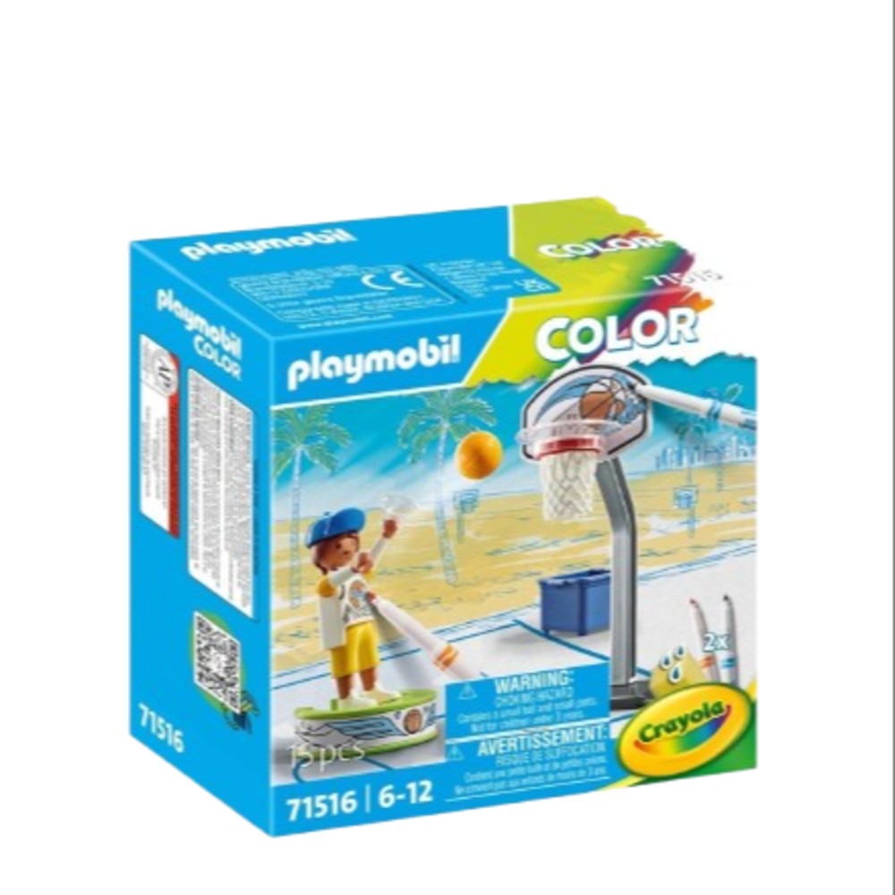 Juguete Playmobil Skater W/Basketball