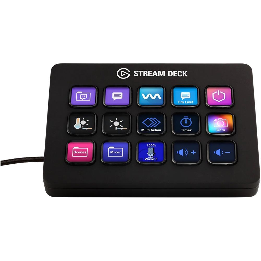 Panel De control El Gato Stream Deck 10GBA9901 Keys
