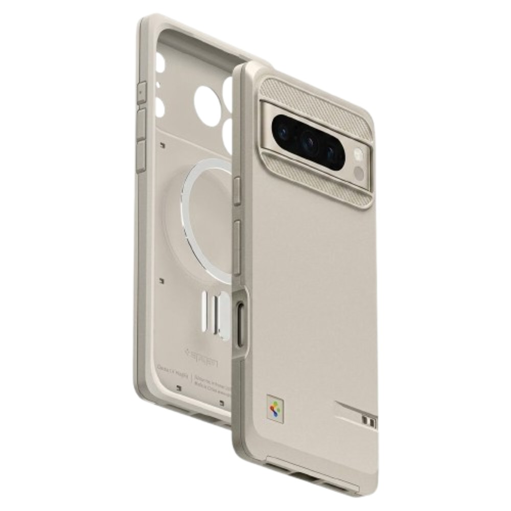 Capa Spigen Iphone 17 Pro Classic Ls Mag Fit Stone ACS10479