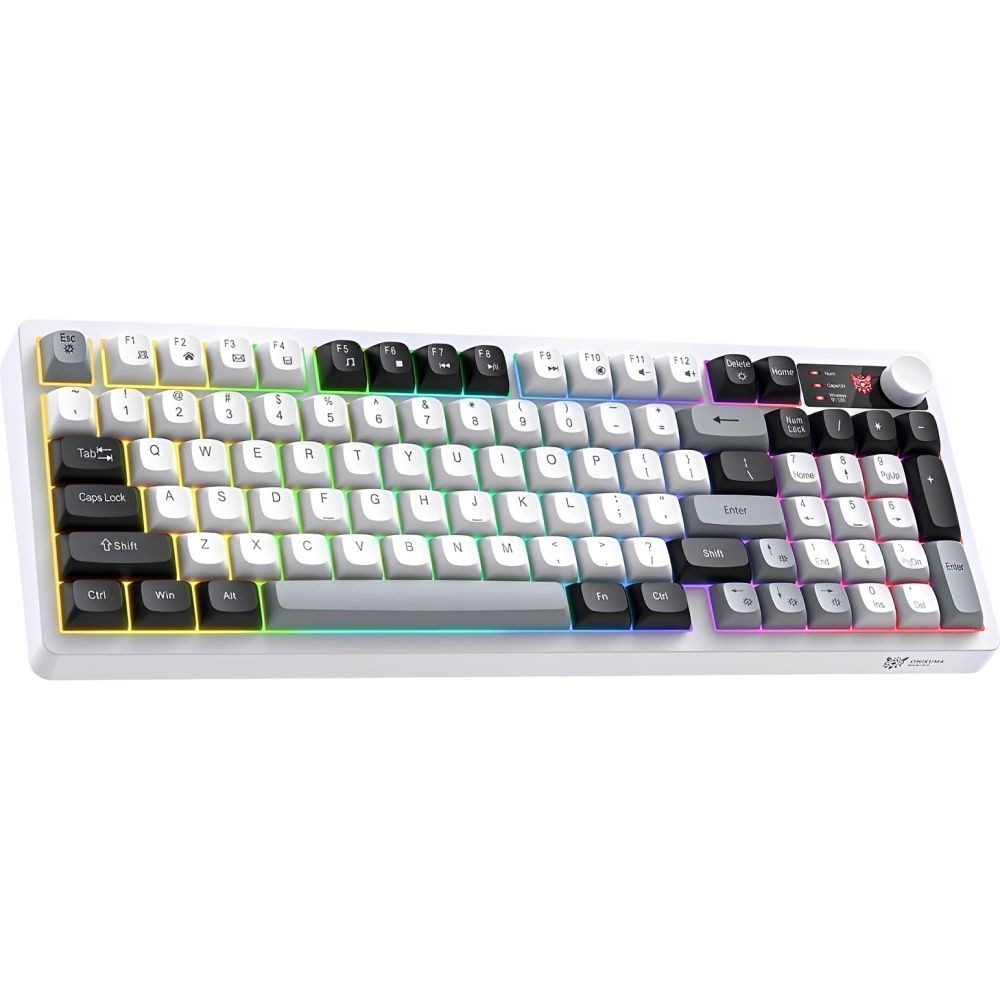 Teclado Onikuma Gaming MT902 Mechanical - White