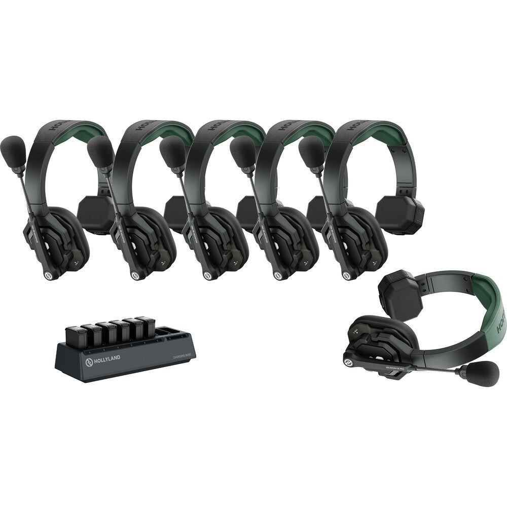 Auricular Hollyland Intercomunicador Solidcom SE-6S 2.4GHZ