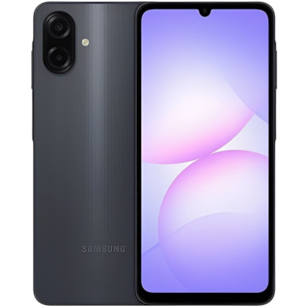 Smartphone Samsung Galaxy A07 A075M DS LTE 4/64GB 6.7" 50+2/8MP A15 - Black (GAR. Global) (Sin Cargador)