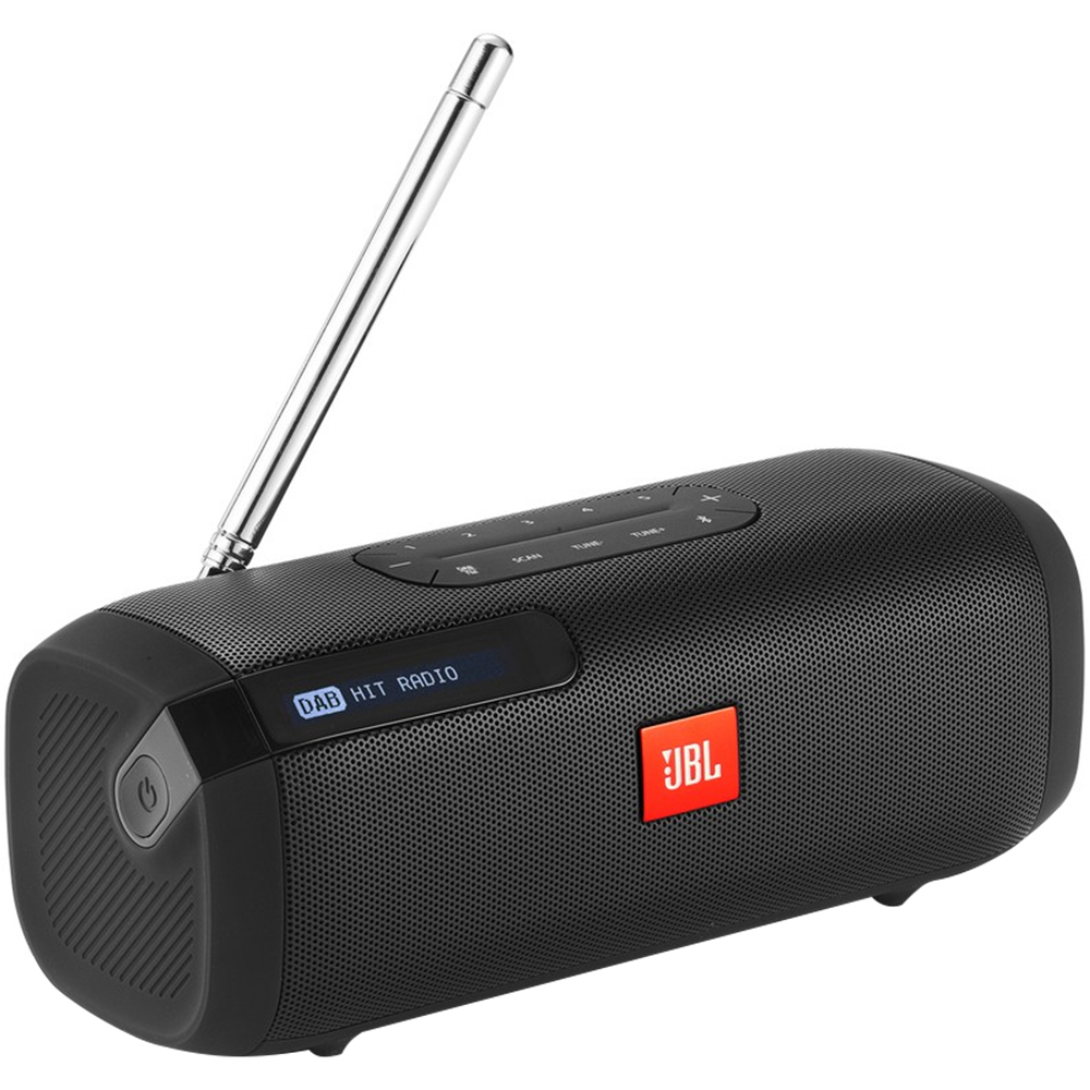 Speaker JBL Tuner FM con Bluetooth/Jack 3.5mm/Batería 1.500 mAh - Negro