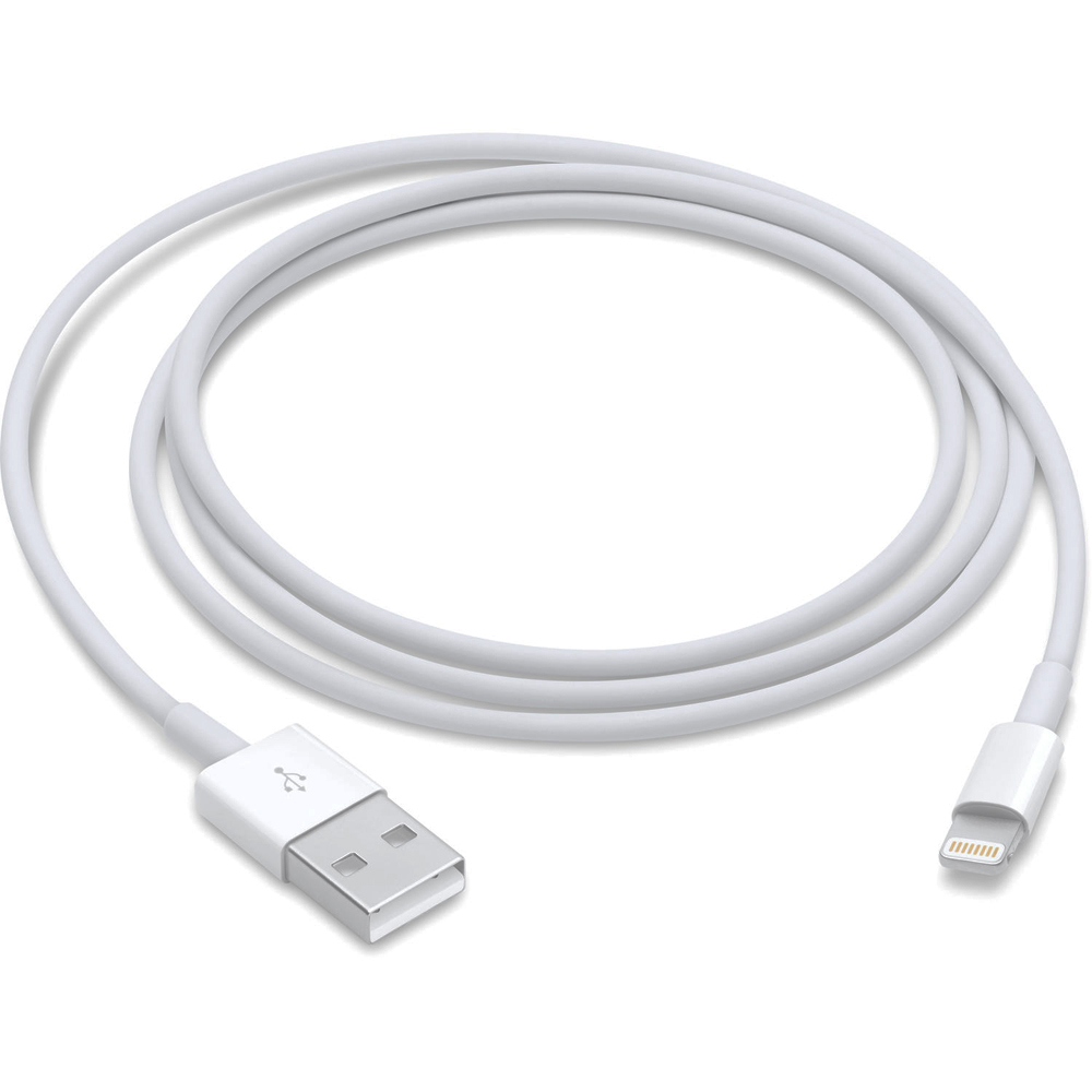 Cable Apple MXLY2AM/A USB a Lightning (1 metro) - Blanco
