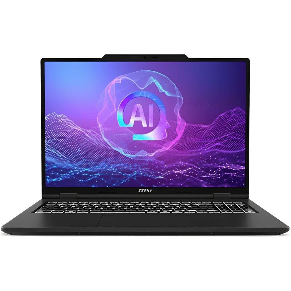 Notebook MSI Venture 16 AI A2HMTG-046US Ultra 7-255H 32/512GB W11 Touch - Black