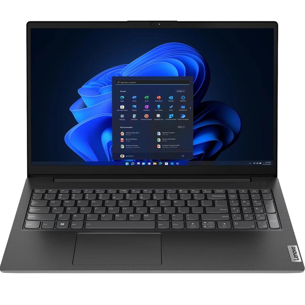 Notebook Lenovo V15 83CR003UUS AMD R7-7730U 16/256GB 15.6" W11 - Black