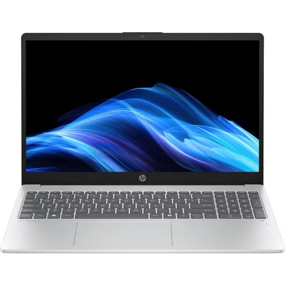Notebook HP Omnibook 3 15-FN0505NR AMD AI5-340 16/512GB 15.6" W11 Touch - Silver
