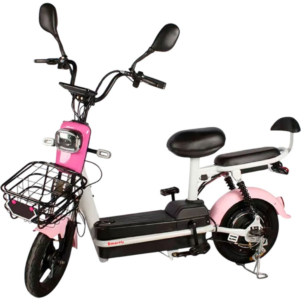 Motocicleta Eléctrica Smartfy BE07P Autopropelido Cooper 500W - Pink
