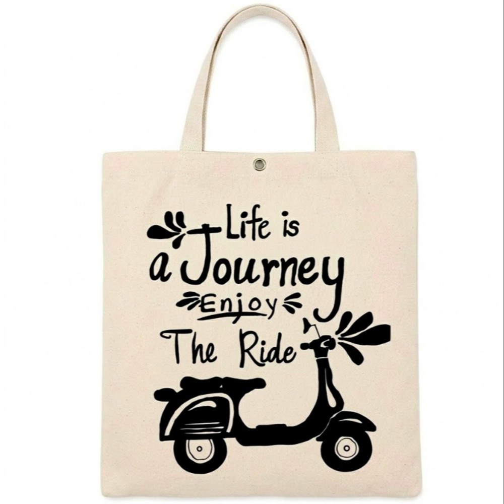 Bolsa Poliester MZ-454 Life IS Journey 38X42CM