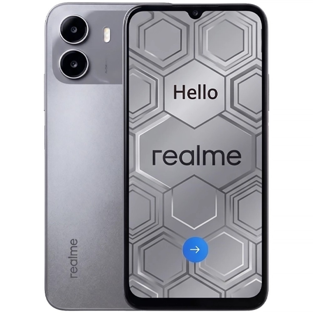 Smartphone Realme P4 Lite RMX5377 DS LTE 4/256GB 6.8" 8/5MP - Titan Gray Anatel