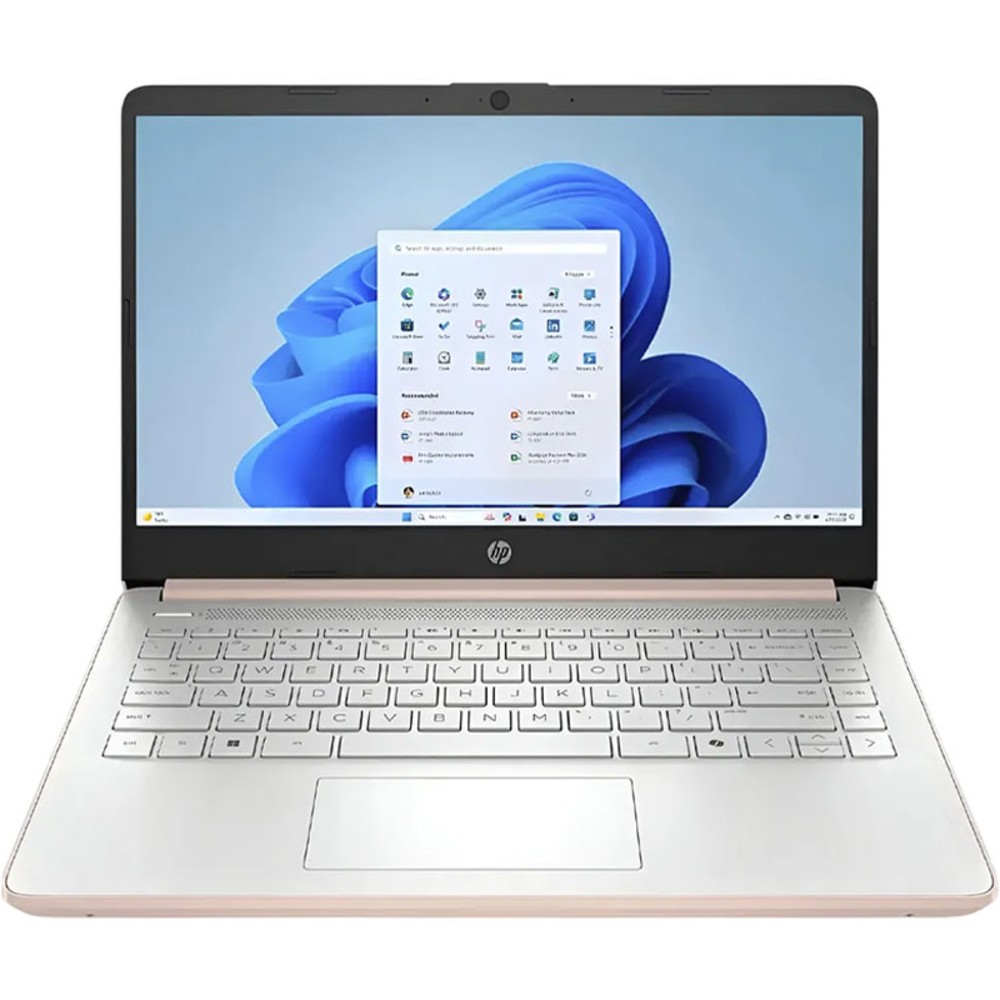 Notebook HP 14-DQ6105DX Celeron N150 4/128GB 14" - Pale Rose Gold