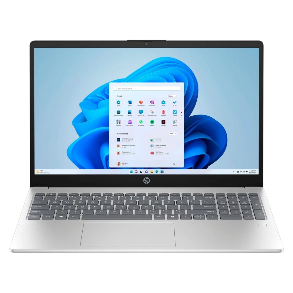 Notebook HP 15-FD0153WM I5-1334U 8/512GB 15.6" W11 - Natural Silver