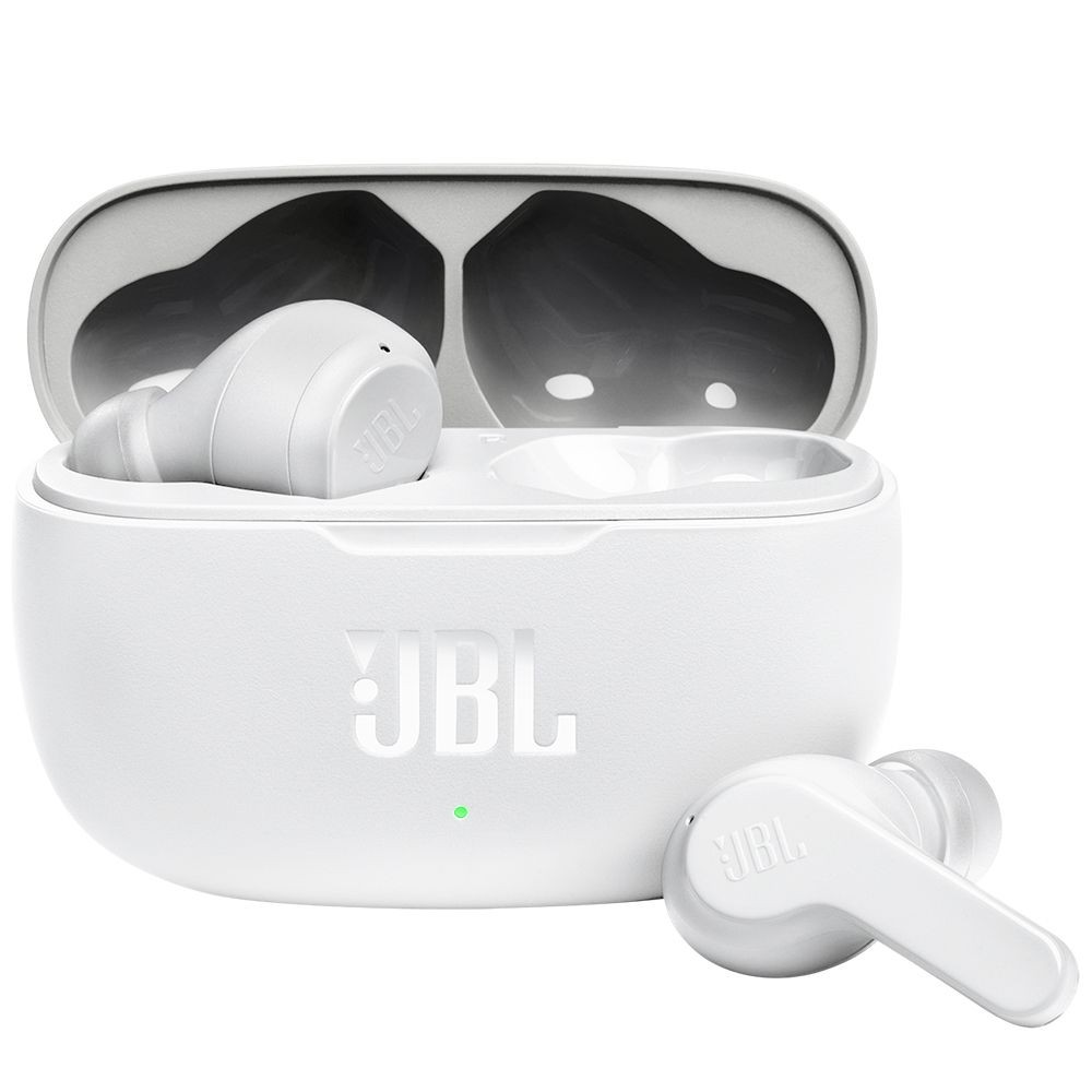 Auricular JBL Bluetooth Wave 200TWS - White (Deslacrado)