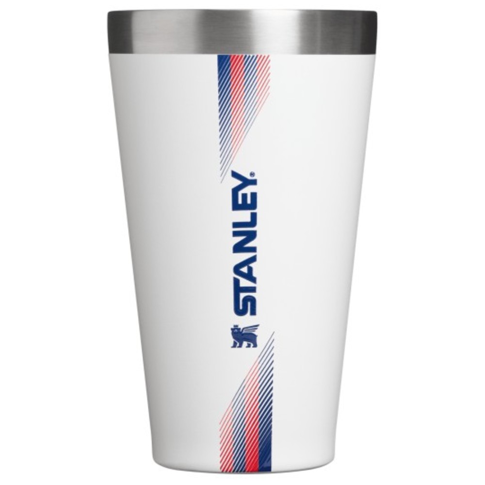 Vaso Stanley Stacking Pint 437mL - Team White Dark Blue