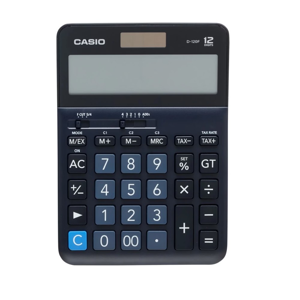 Calculadora Casio D-120F - Black